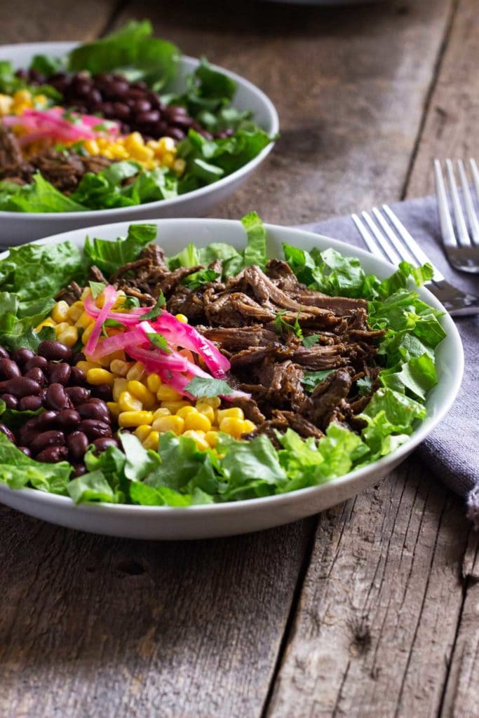 chipotle barbacoa bowl dinner