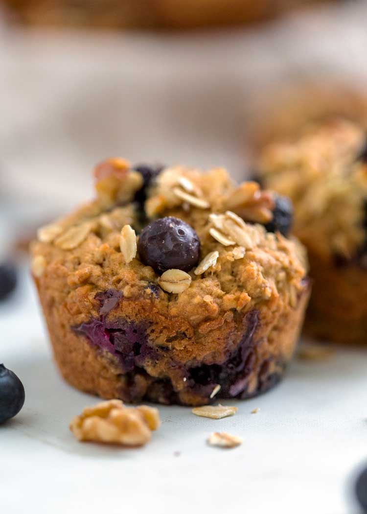 Blueberry Oat Muffins