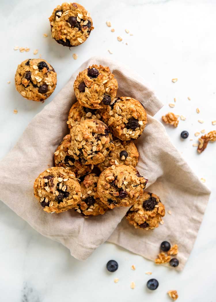 Blueberry Oat Muffins