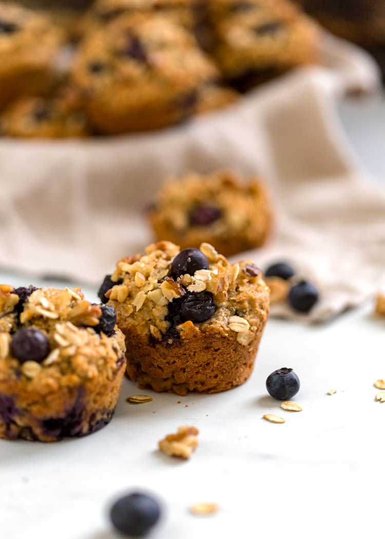 Blueberry Oat Muffins