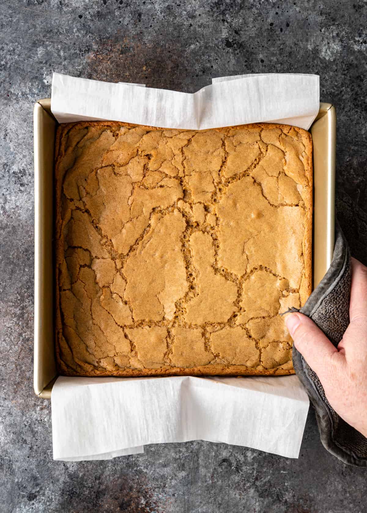 baked Butterscotch Blondies