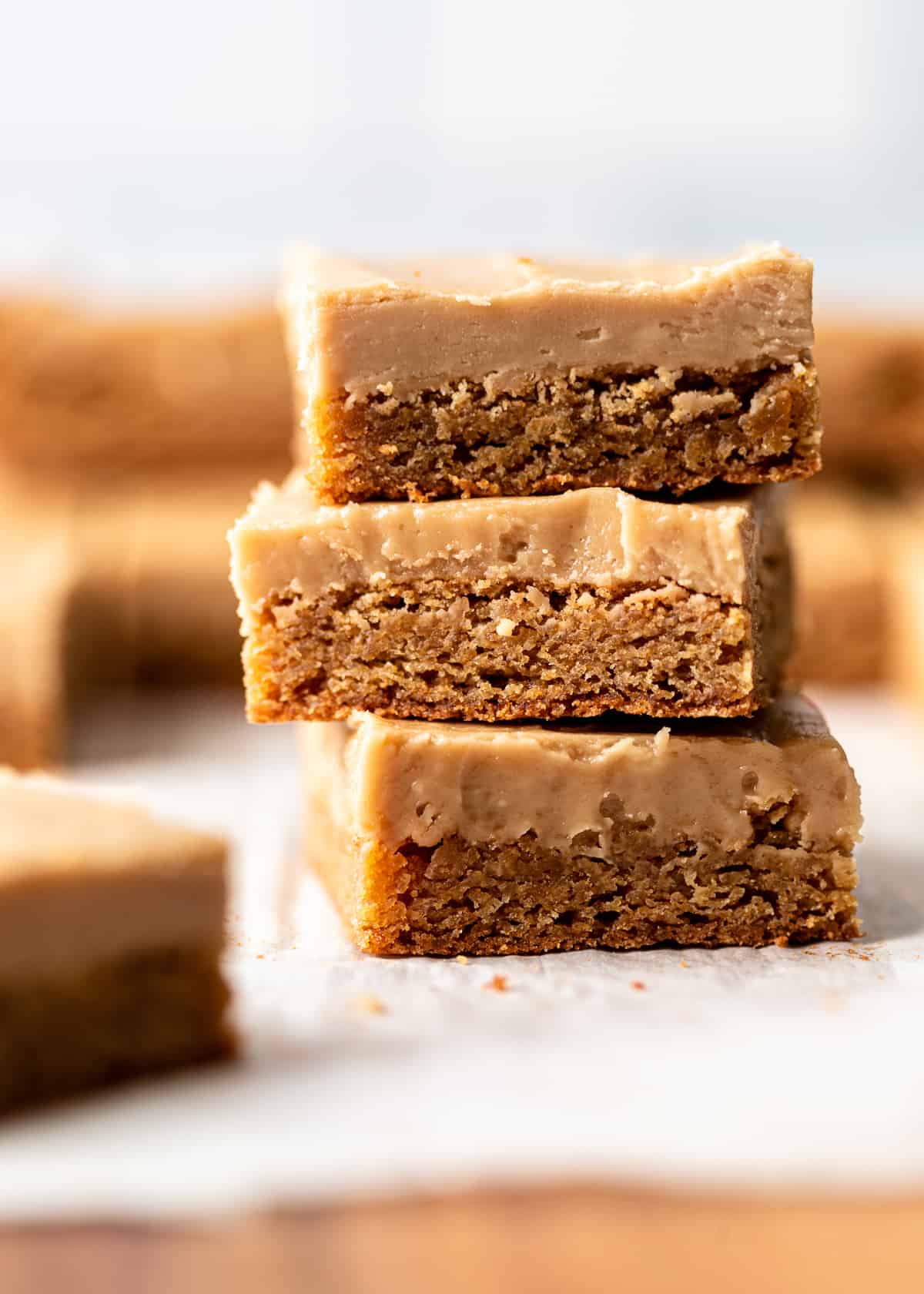 stack of Butterscotch Blondies