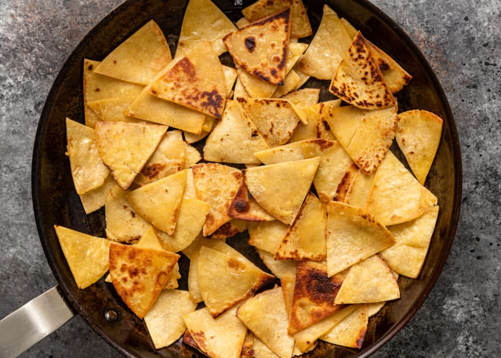 homemade tortilla chips