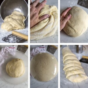 prep shot of Gramma's Potato Rolls