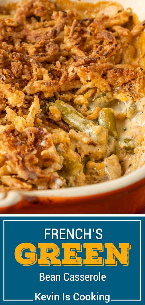 titled image (and shown): French's green bean casserole