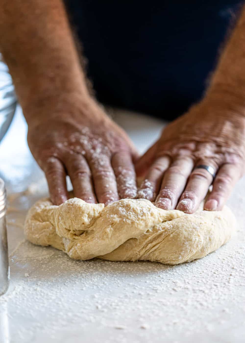 kneading dough