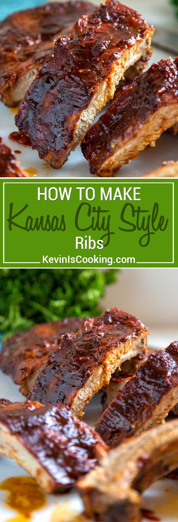 Kansas city style ribs
