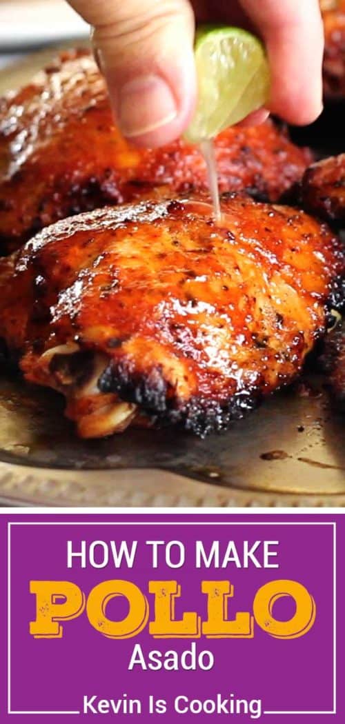 titled image (and shown): Pollo Asado Recipe