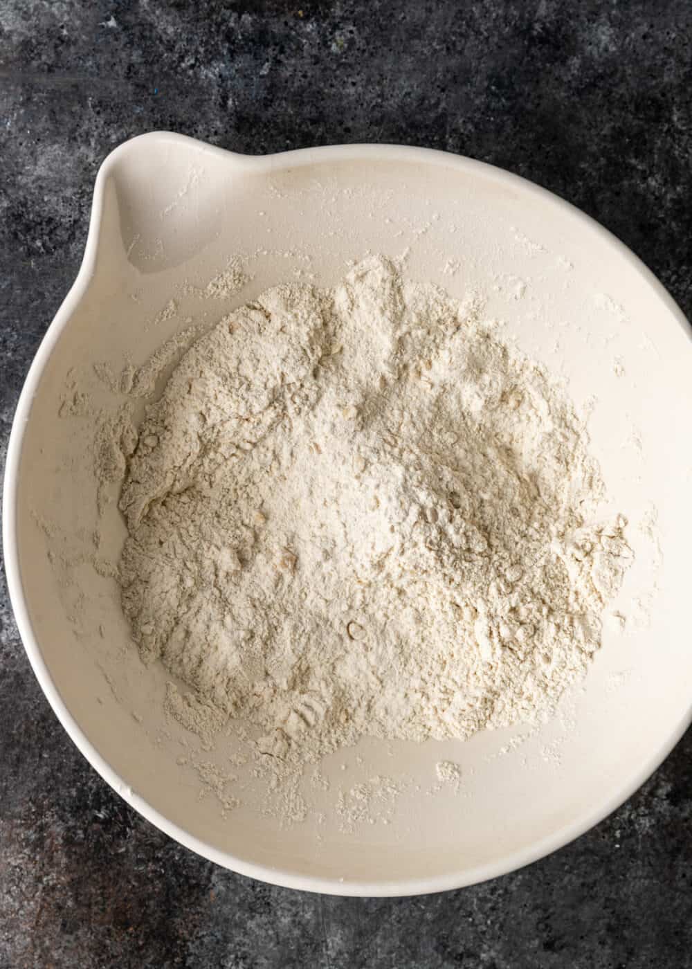 dry ingredients in a bowl