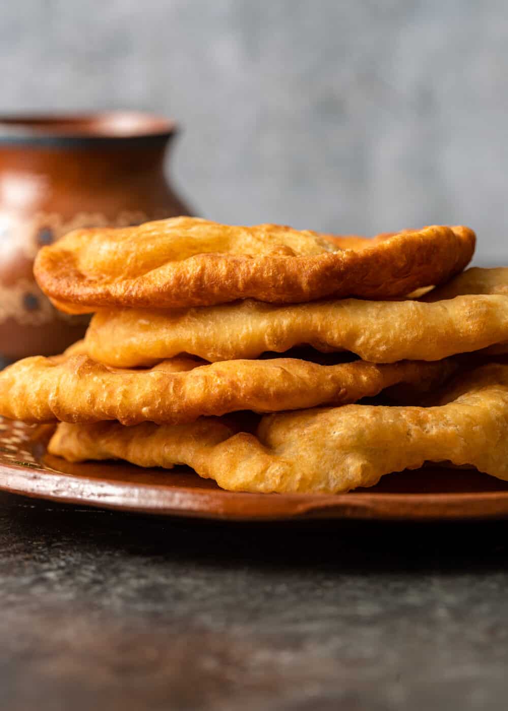 stack of indian fry bread