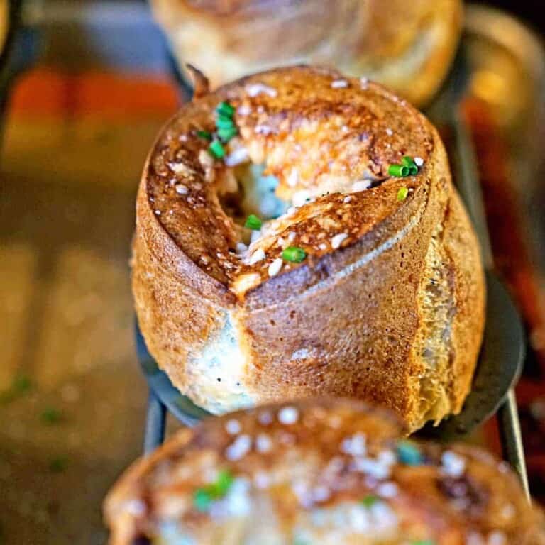 Pancetta Parmesan and Black Pepper Popovers