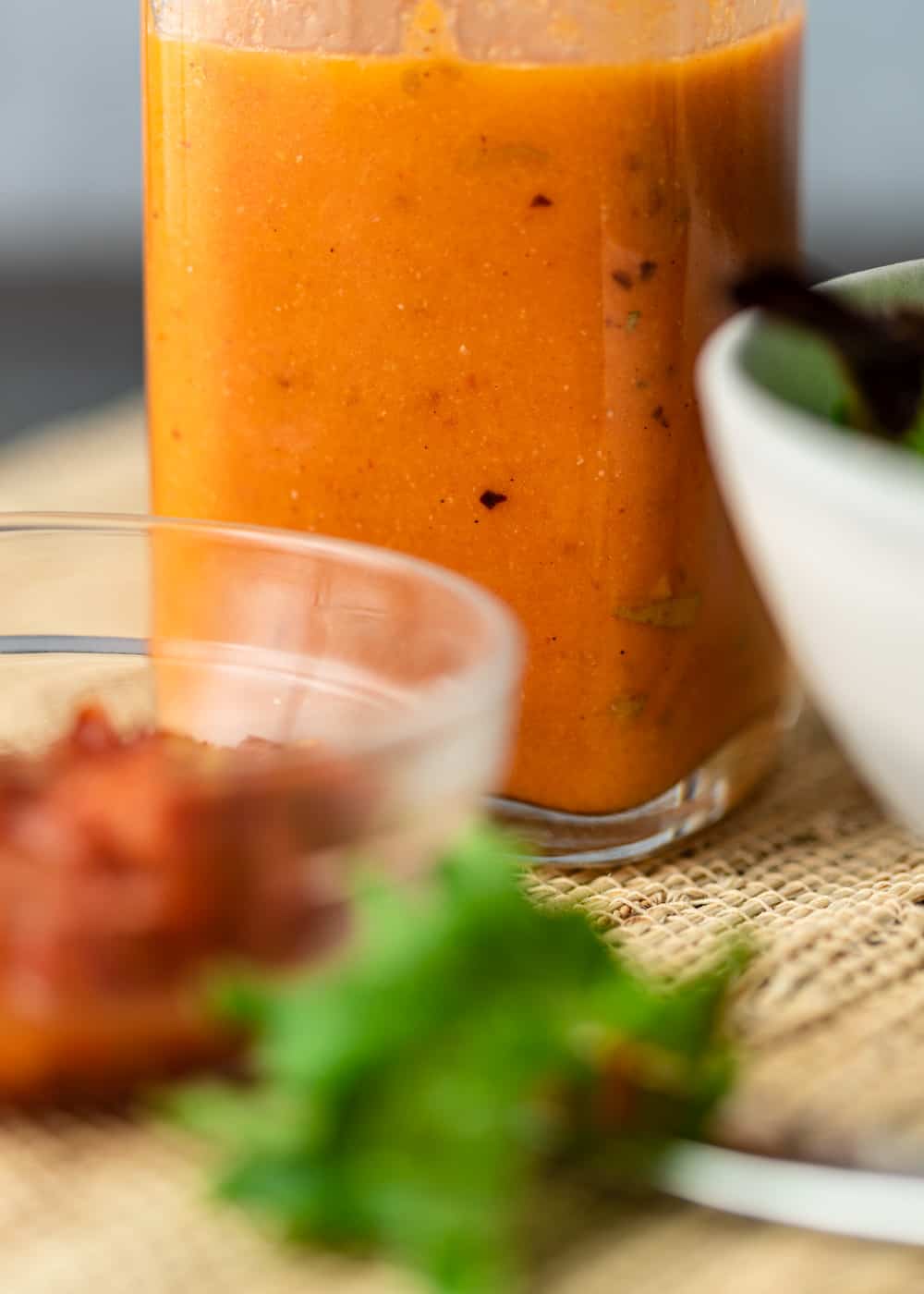 bottle of Roasted Tomato Vinaigrette