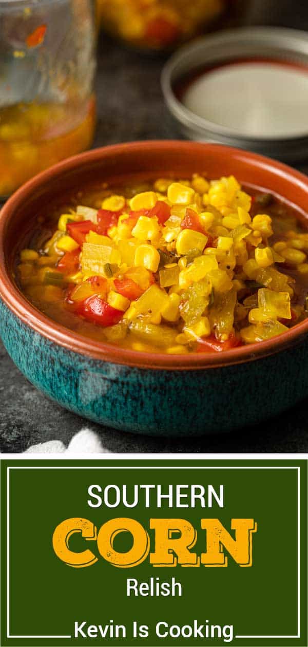 titled image (and shown): Southern corn relish