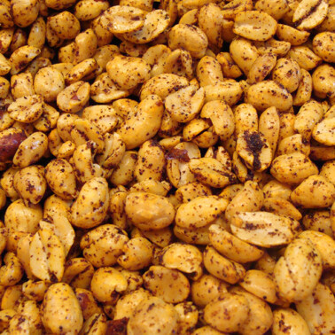 spiced peanuts