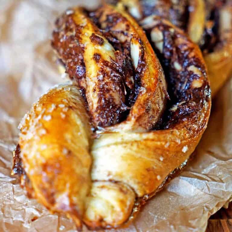 Twisted Nutella Bread